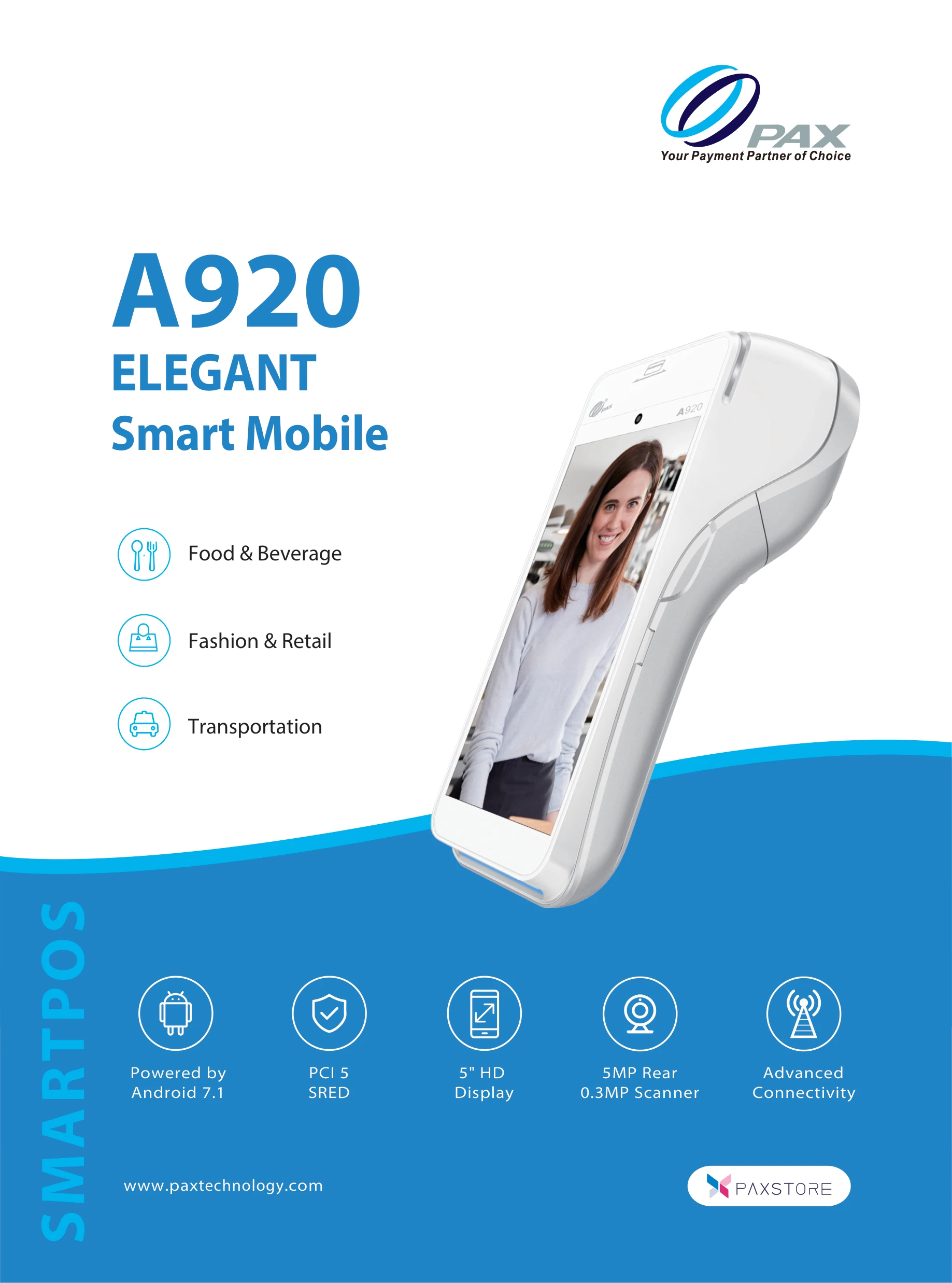 Nuvei — PAX A920 cover image