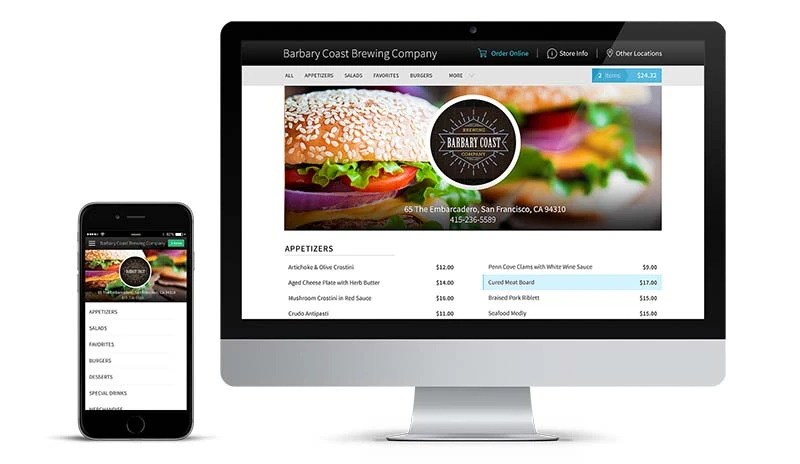 talech Restaurants online ordering